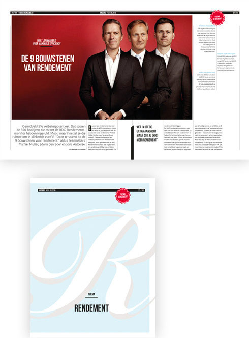magazine Anders Cover en spread